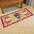 30" x 72" Brown and Red NCAA North Carolina State Wolfpack Rectangular Area Throw Rug Runner - IMAGE 3