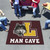 Burgundy Red and Yellow Loyola Chicago "MAN CAVE" Rectangular Ultimat Area Rug 5.9" x 4.9" - IMAGE 3