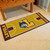 30" x 72" Yellow and Brown NCAA Loyola Ramblers Rectangular Area Throw Rug Runner - IMAGE 3