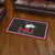 3' x 5' Red and Black NCAA Northern Illinois Huskies Rectangular Plush Area Throw Rug - IMAGE 3