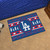 Blue and Red MLB Los Angeles Dodgers Rectangular Sweater Starter Mat 30" x 19" - IMAGE 3