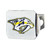 4" Stainless Steel and Yellow NHL Nashville Predators Hitch Cover - IMAGE 1