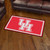 3' x 5' Red and White NCAA Houston Cougars Rectangular Plush Area Throw Rug - IMAGE 3