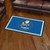 3' x 5' Blue and White US Navy Seabees Rectangular Plush Area Throw Rug - IMAGE 3