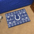 Navy Blue and White NFL Indianapolis Colts Rectangular Sweater Starter Mat 30" x 19" - IMAGE 3