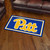 3' x 5' Blue and Yellow NCAA Pittsburgh Panthers Rectangular Plush Area Throw Rug - IMAGE 3