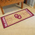 30" x 72" Brown and Red NCAA Oklahoma Sooners Rectangular Area Throw Rug Runner - IMAGE 3