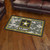 3' x 5' White and Yellow U.S Army Rectangular Plush Area Throw Rug - IMAGE 2