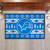 Blue and White NFL Detroit Lions Rectangular Sweater Starter Mat 30" x 19" - IMAGE 3