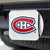 4" Stainless Steel and Red NHL Montreal Canadiens Hitch Cover - IMAGE 2