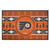 Orange NHL Philadelphia Flyers Rectangular Sweater Starter Mat 30" x 19" - IMAGE 1