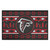 Red and Black NFL Atlanta Falcons Rectangular Sweater Starter Mat 30" x 19" - IMAGE 1