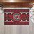 Maroon and Black NCAA South Carolina Gamecocks Rectangular Sweater Starter Mat 30" x 19" - IMAGE 2