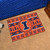 Orange and Blue NCAA Illinois Fighting Illini Rectangular Sweater Starter Mat 30" x 19" - IMAGE 3