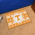 Orange and White NCAA Tennessee Volunteers Rectangular Sweater Starter Mat 30" x 19" - IMAGE 3