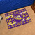 19" x 30" Purple and Yellow NCAA LSU Tigers Rectangular Sweater Starter Mat - IMAGE 2