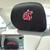 13" Black and Red NCAA Washington State Cougars Headrest Cover - IMAGE 2