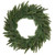 Pre-Lit Roosevelt Fir Artificial Christmas Wreath - 36-Inch, Warm White LED Lights - IMAGE 1