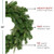 Pre-Lit Roosevelt Fir Artificial Christmas Wreath - 36-Inch, Warm White LED Lights - IMAGE 5