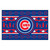 Blue and Red MLB Chicago Cubs Rectangular Sweater Starter Mat 30" x 19" - IMAGE 1