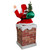 32" Musical and Animated Santa on a Chimney Christmas Decoration - IMAGE 4