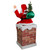 32" Musical and Animated Santa on a Chimney Christmas Decoration - IMAGE 6