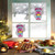 7.5" Caroling Sesame Street Abby Christmas Gels Window Cling - IMAGE 2