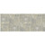 10' x 14' Philosophy Solution Dyed Gray and Ivory Rectangular Polypropylene Area Rug - IMAGE 1