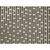 10' x 14' Mosaic Tile Black and Ivory Rectangular Polypropylene Area Throw Rug - IMAGE 1