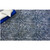 3’ x 15’ Sea Breeze Abstract Design Blue and Ivory Broadloom Area Throw Rug Runner - IMAGE 2