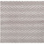 6' x 6' Purple and Gray Chevron Square Area Throw Rug - IMAGE 1