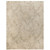 8' Carrara Abstract Design Ivory and Gray Broadloom Round Polypropylene Area Rug - IMAGE 1