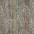 6' Vibrant Distressed Geometric Broadloom Round Area Rug - IMAGE 1