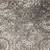 12' Gray and Ivory Symmetrical Motifs Round Polypropylene Area Throw Rug - IMAGE 1