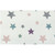 3’ x 10’ Ivory and Green Broadloom Rigel Star Pattern Area Throw Rug Runner - IMAGE 1