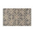 6' x 9' Gray and Beige Wealth Geometric Lattice Broadloom Rectangular Area Throw Rug - IMAGE 1