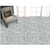 12' Radiant Blue and Gray Broadloom Round Area Throw Rug - IMAGE 2