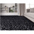 8' x 11' Everlasting Organic Black and Silver Broadloom Rectangular Area Throw Rug - IMAGE 2