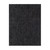 8' Black and Ivory Round Wool Blend Area Rug - IMAGE 1