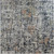 8' x 11' Radiant Blue and Gray Broadloom Rectangular Area Throw Rug - IMAGE 1