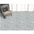 8' x 8' Radiant Blue and Gray Broadloom Square Area Throw Rug - IMAGE 2