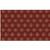 12’ Red and Ivory Woven Round Area Throw Rug - IMAGE 1