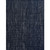 8' Blue and Ivory Round Wool Blend Area Rug - IMAGE 1