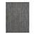 6' Gray and Ivory Round Wool Area Rug - IMAGE 1
