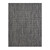 6' x 6' Gray and Ivory Square Wool Area Rug - IMAGE 1