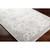 7'10" x 10'3" Distressed White and Brown Medieval Pattern Rectangular Synthetic Area Rug