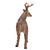 28" Standing Red Deer Hand Painted Outdoor Garden Statue - IMAGE 6