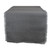 Solid Fringed Jute Rectangular Table Runner - 72" - Charcoal Gray - IMAGE 1