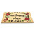 Beige and Red "ouR happy place" Rectangular Doormat 18" x 30" - IMAGE 2