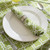 Lattice Patterned Rectangular Tablecloth with Zipper - 120" - Green and White - IMAGE 4